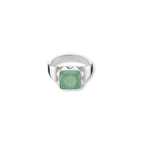 Кольцо Coeur de Lion, Green-Silver, 1200/40-0517 60